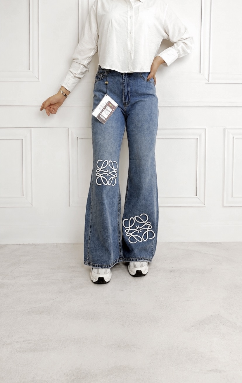شلوار جین loewe مدل بگ ۲۰۴۸